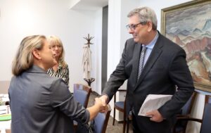 Stretnutie s predstaviteľkami odborového zväzu justície